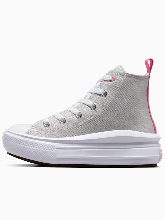 Converse Παιδικά Sneakers High Chuck Taylor Ροζ