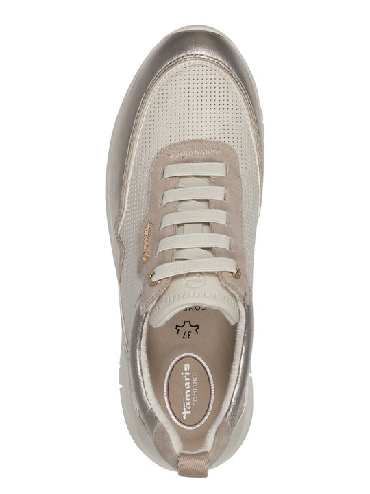 Γυναικεία Ανατομικά Sneakers Χρυσό
