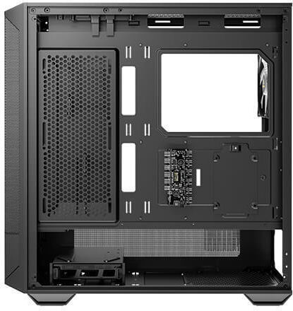 Antec NX416L Gaming Midi Tower Κουτί Υπολογιστή με Πλαϊνό Παράθυρο και RGB Φωτισμό Μαύρο