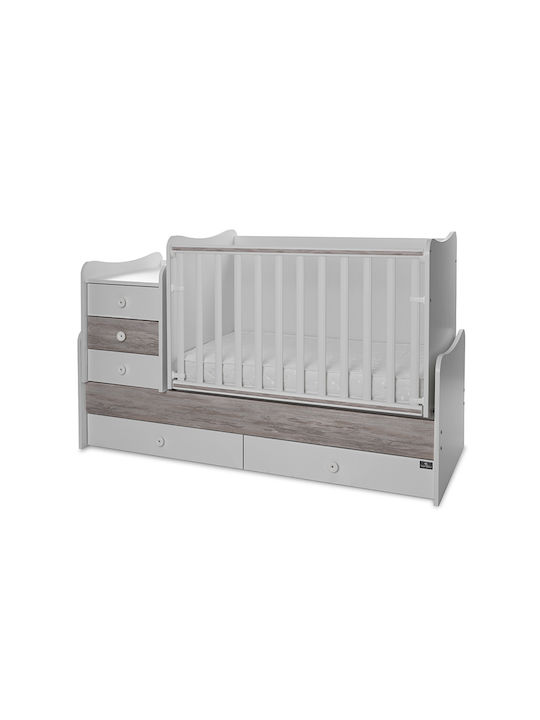 Lorelli Βρεφική Κούνια Πολυμορφική Maxi Plus για Στρώμα x160cm