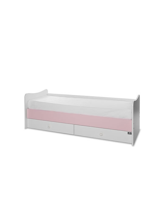Lorelli Convertible Baby Crib Maxi Plus White for Mattress 62x160cm