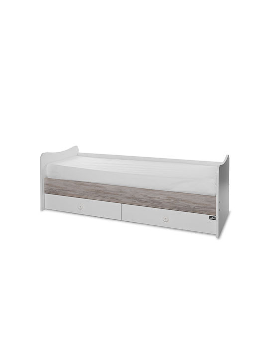 Lorelli Бебешко Креватче Maxi Plus Бял за Матрак 62x160см