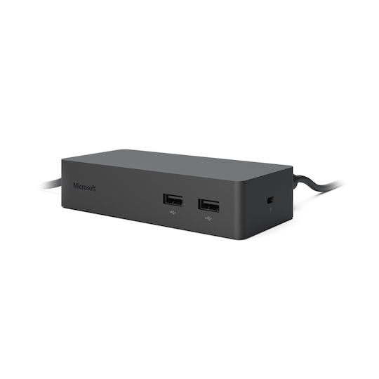 Microsoft Surface Dock 2 USB-A Stație de andocare cu 4K PD Ethernet și conexiune 2 monitoare Negru