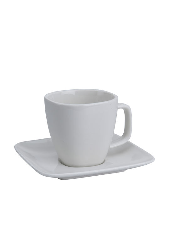 Siaki Collection Чаша Cappuccino от Порцелан Бял