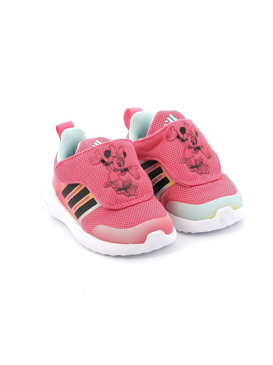 Adidas Kids Sports Shoes Fortarun Minnie with Velcro Pink Fusion / Core Black / Spark