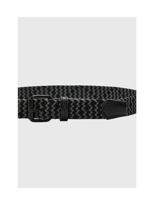 Funky Buddha Men's Belt Black