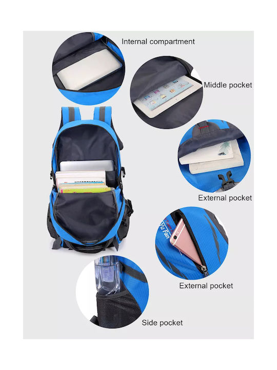 Smart Travel Backpack 55lt Μαύρο