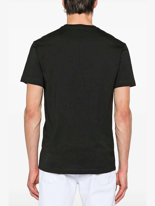 Dsquared2 T-shirt Bărbătesc cu Mânecă Scurtă BLACK