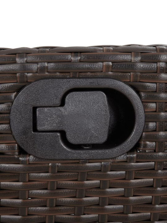 Outdoor-Stuhl Rattan Coffee mit Kissen