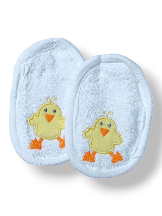 Babydom Baby Bademantel Set mit Kapuzen