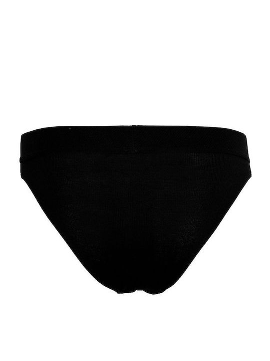 SugarFree Baumwolle Damen Slip Schwarz