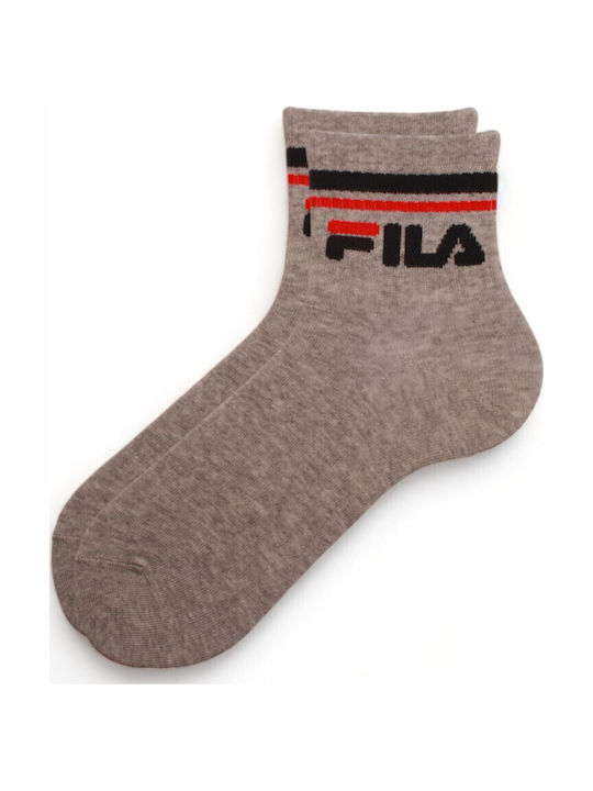 FILA Plain Μονόχρωμες Κάλτσες Γκρι 3Pack FILA Plain Μονόχρωμες Κάλτσες Γκρι 3Pack