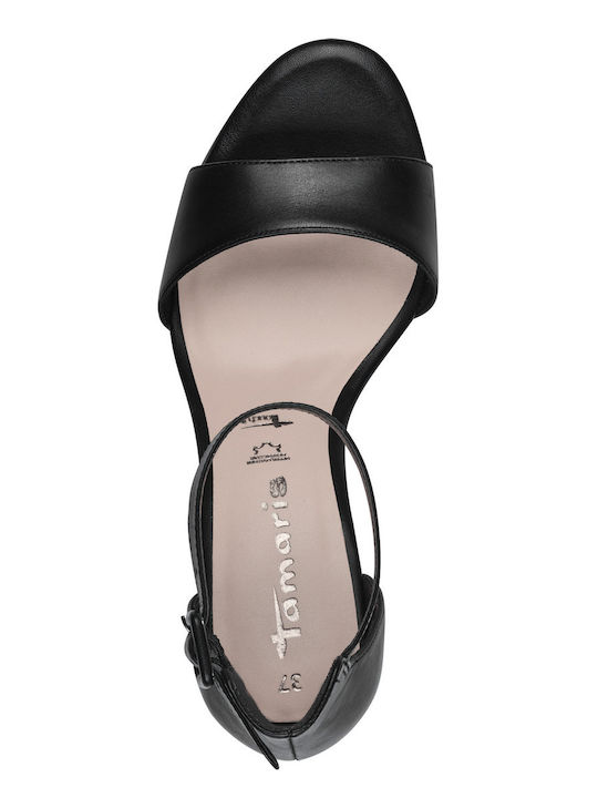 Leather Sandals Black