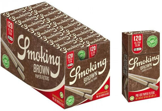 Smoking Brown Ultra Slim 120 Φιλτράκια