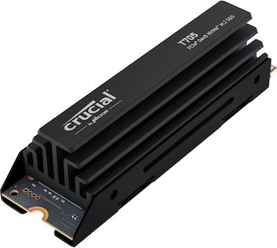 Crucial T705 with heatsink SSD 1TB M.2 NVMe PCI Express 5.0