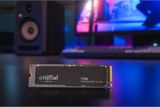 Crucial T705 SSD 2TB τύπου M.2 με σύνδεση PCI Express 5.0 (PS5 Compatible) CT2000T705SSD3