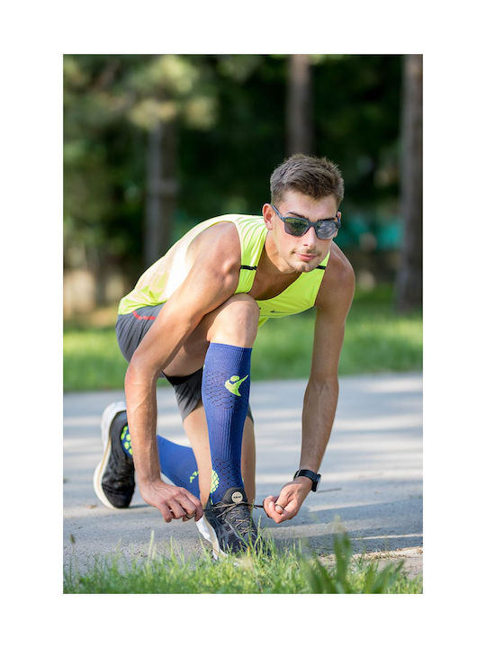 Try to Fly Running Κάλτσες Μπλε 1 Ζεύγος