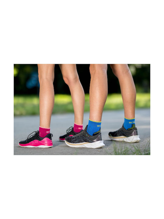 Try to Fly Running Κάλτσες Ροζ 1 Ζεύγος