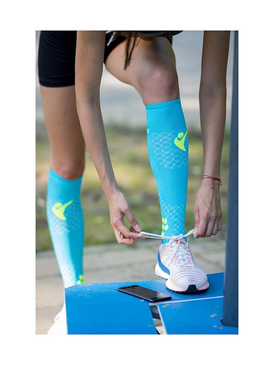Try to Fly Laufende Sportsocken Türkis 1 Paar