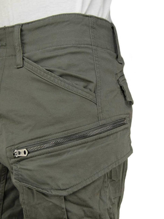 Rovic Zip 3d Trousers Cargo Elastic in Regular Fit Gs Grey