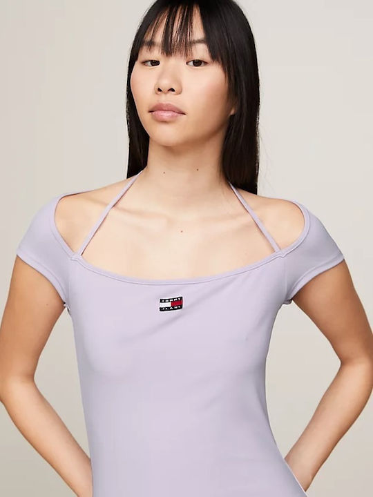 Summer Midi Dress Purple