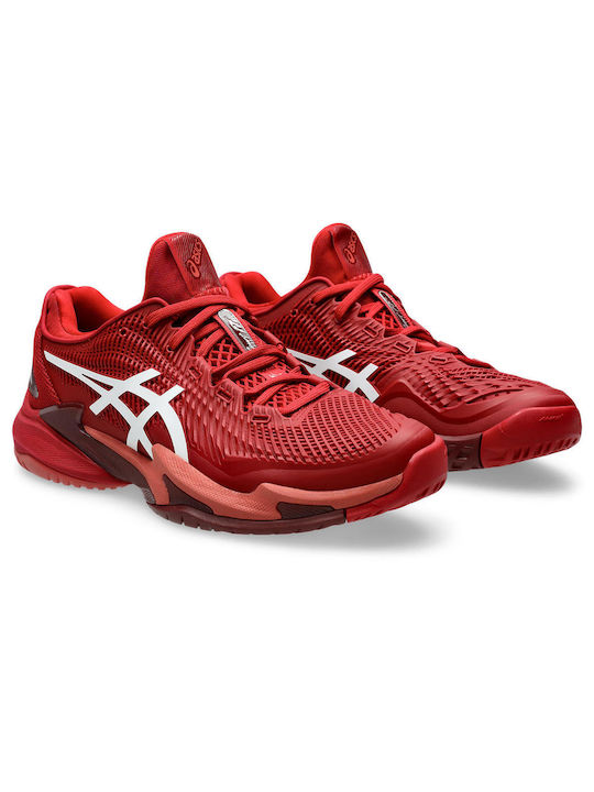 ASICS Court FF 3 Novak Men's Tennis Shoes for All Courts Red