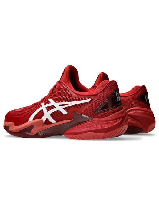 ASICS Court FF 3 Novak Men's Tennis Shoes for All Courts Red