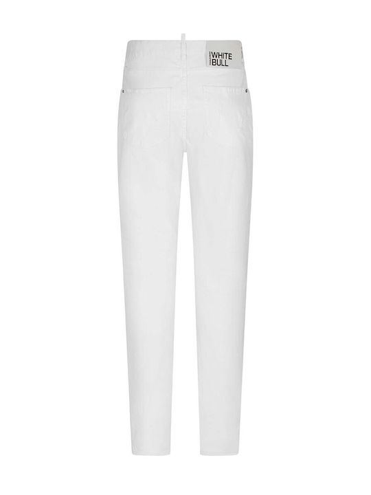 Dsquared2 Women's Jean Trousers White