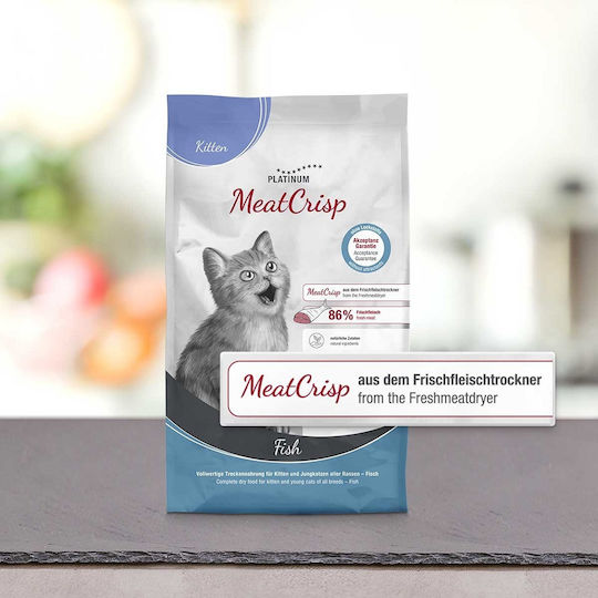 Platinum Pet Food & Care MeatCrisp Kitten Dry Food for Young Cats with Fish / Meat 1.5kg