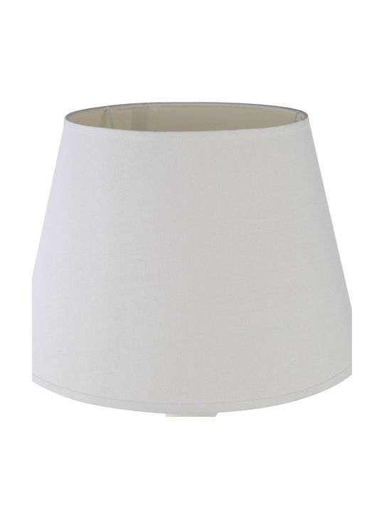 Lampa de podea Î185cm. cu Soclu pentru Bec E27 Alb