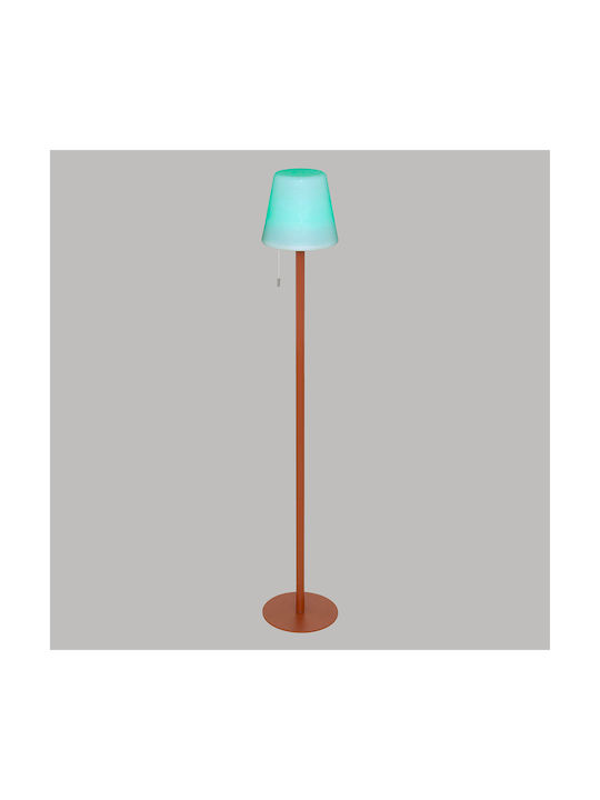 Atmosphera Zack LED Stehlampe H108xM18cm mit RGB Licht Honig