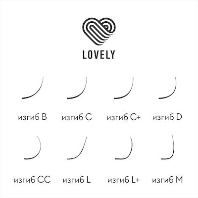 Eyelashes Lovely Silicone New D0.07 7mm 16 Lines