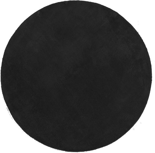 vidaXL Huarte Rutschfest Synthetisch,Polyester/Cotton/Leather Black