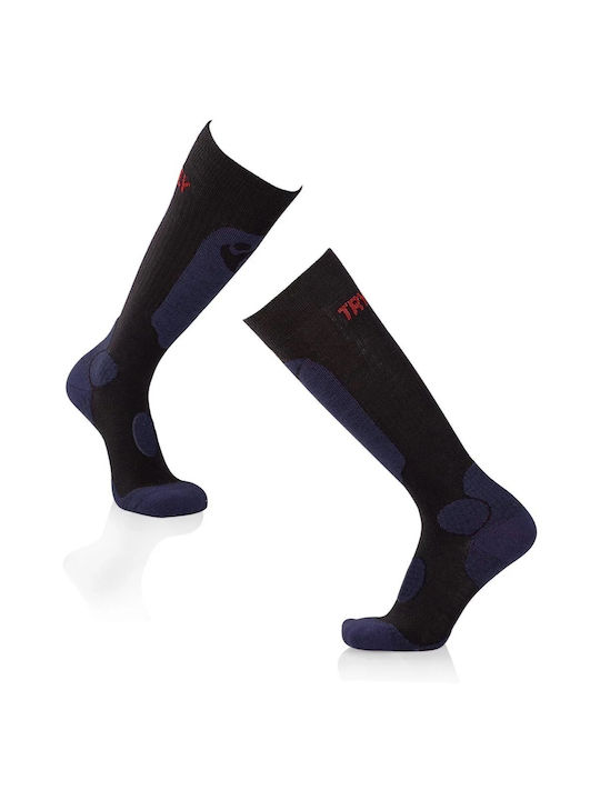 Try to Fly Ski & Snowboard Socks Black 1 Pair