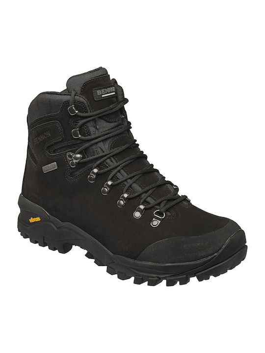 Bennon Men's Hiking Waterproof Black Boots