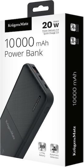 Kruger & Matz Power Bank 10000mAh