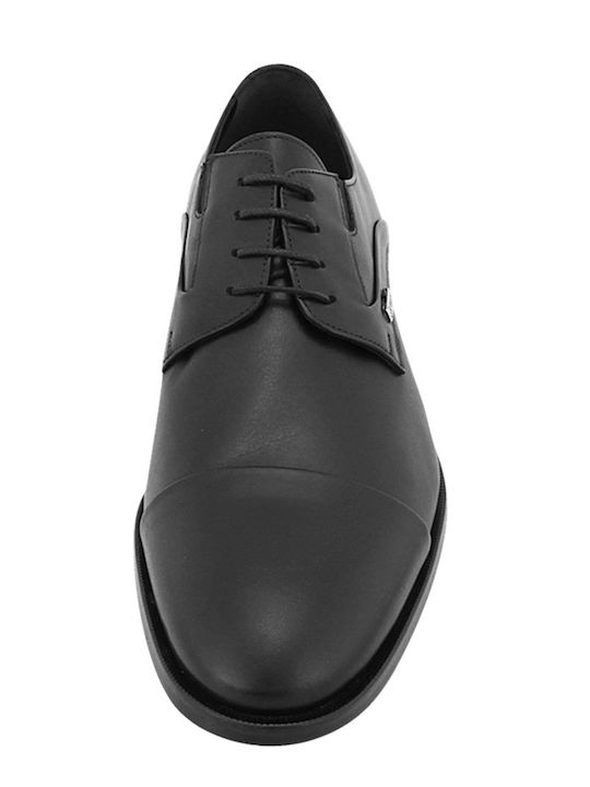 Leder Herrenschuhe Schwarz