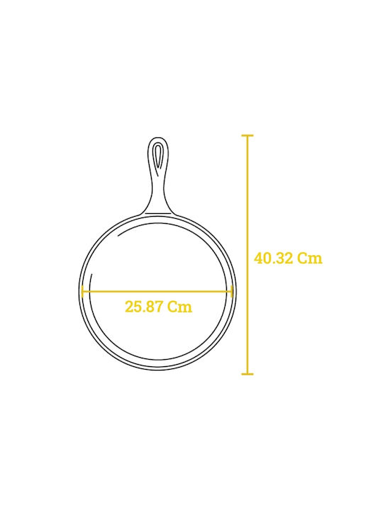 Lodge Τηγάνι από Μαντέμι 26.67cm