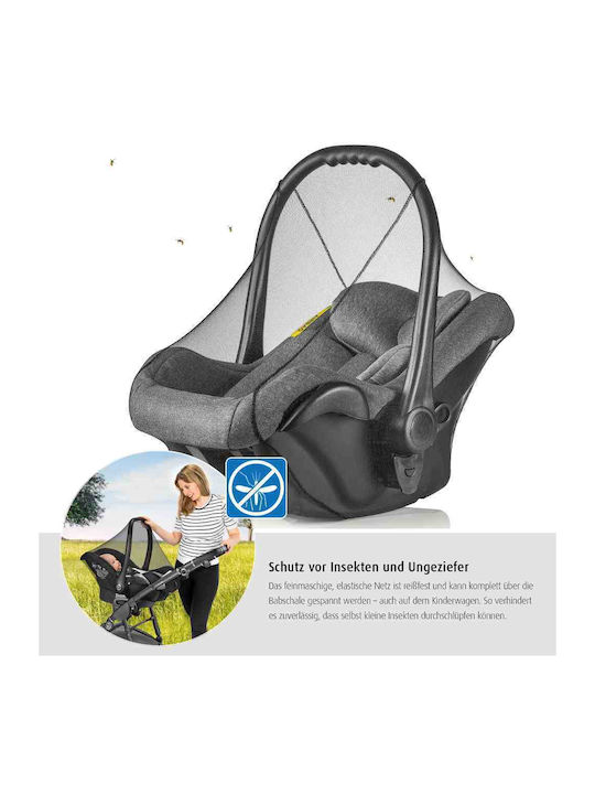Reer Baby Mosquito Net For Stroller Black
