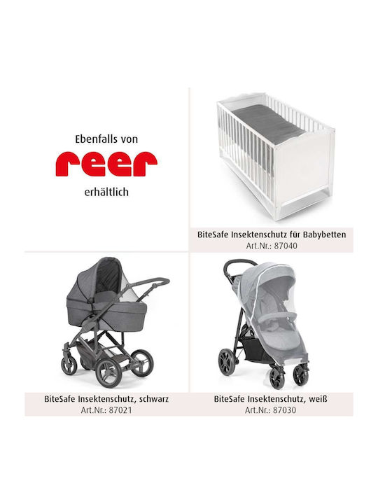 Reer Mosquito Net for Stroller Tulle Black
