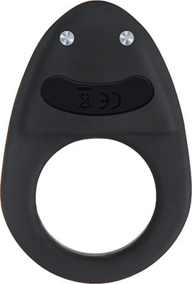 Zero Tolerance Vibrating Ring Cock Silicone Black