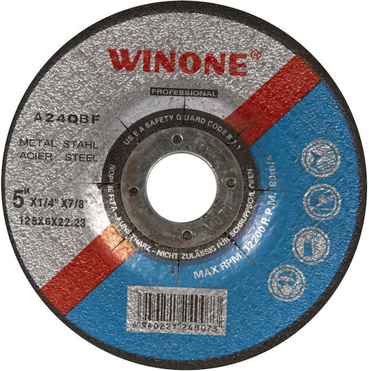 Detoolz Disc de șlefuire 125mm 5buc