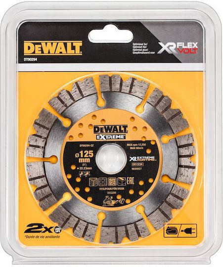 Dewalt DT90294 Cutting Disc Construction Materials Hole Diameter 125mm 1pcs