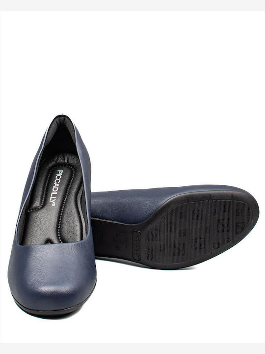 Piccadilly Anatomic Navy Blue Heels