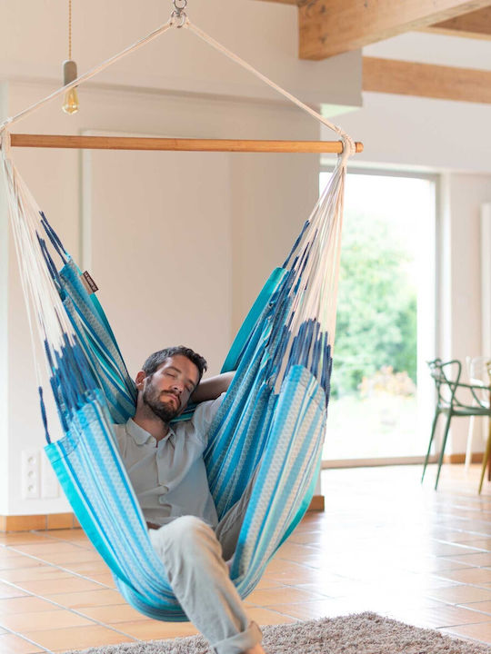 Showood Single Hammock Light Blue 180x110cm