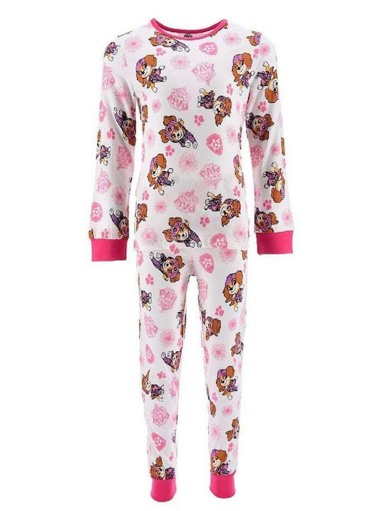 Paw Patrol Pijama pentru copii De bumbac Alb