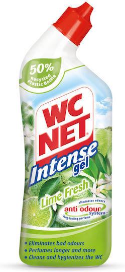 Wc Net Υγρό Καθαριστικό Λεκάνης Intense Lime WC Net (750 ml)