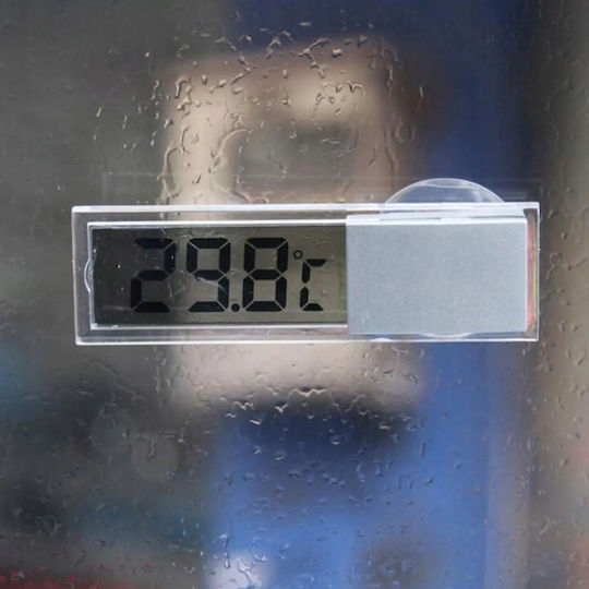 Aquarium Thermometer Aquarium Suction Cup Battery Outdoor Terrarium