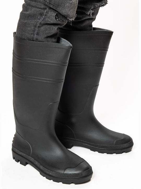 Damen Gummistiefel Schwarze