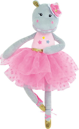 Toy Plush Musical Jemini 40cm Ballerina Hippopotamus